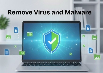 Remove Virus and Malware from Laptop