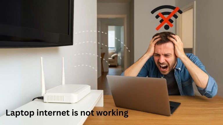 Laptop internet is not working