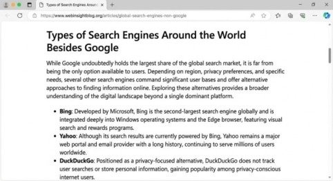 Search Engines Crawl Websites