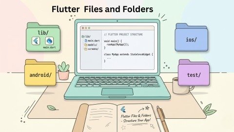 Flutter Generated Files and Folders