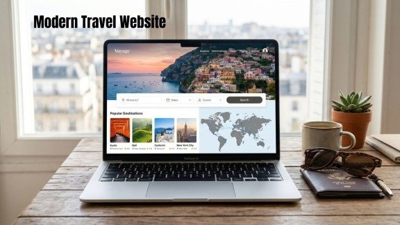 Modern Travel Website in 2026