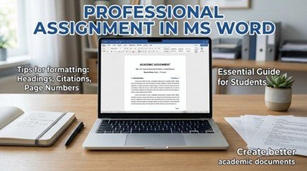 Professional Assignment in MS Word
